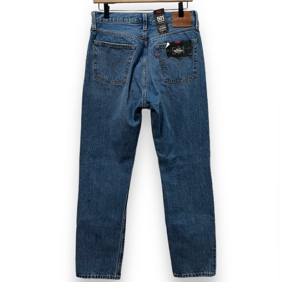 LEVI’S 501 Denim Jeans 100% Cotton Button Fly Size 28 x 30 NEW NWT - Picture 9 of 11